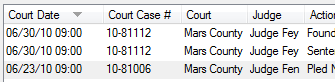 Jail Management Software Court Date Tracking