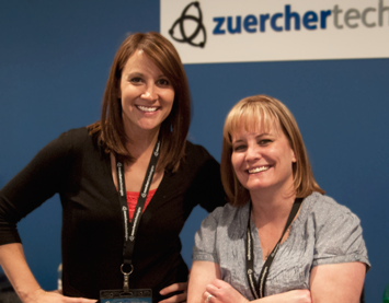 Shelly and Genetta at the User Conference Reception