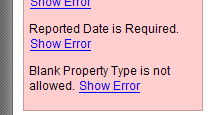 NIBRS Error Alert